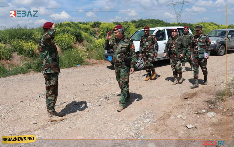 (بالصور) جولة لقائد قوات بيشمركة روژ في الجبهات الأمامية  (بالصور) جولة لقائد قوات بيشمركة روژ في الجبهات الأمامية