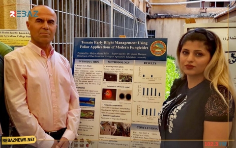 هولير.. طالبة من عفرين تنال مرتبة أفضل بحث تخرُّج في قسمها