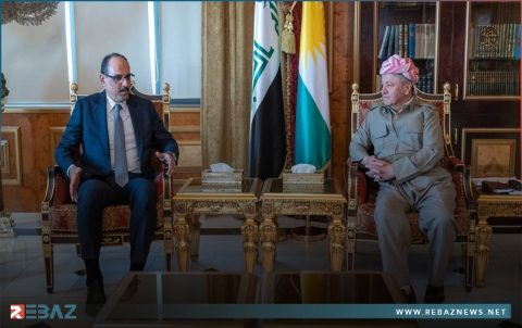 الرئيس بارزاني وإبراهيم كالن يبحثان آخر التطورات والمتغيرات التي تشهدها المنطقة