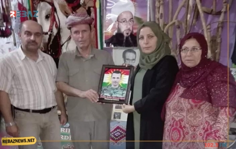 صورة الشهيد سعيد أحمد عيني تُهدى لمتحف ديريك صورة الشهيد سعيد أحمد عيني تُهدى لمتحف ديريك