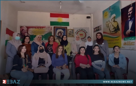  إتحاد نساء كوردستان - سوريا ينظم محاضرة في مكتب مجلس محلية الشهيد نصر الدين برهك جل آغا - آليان