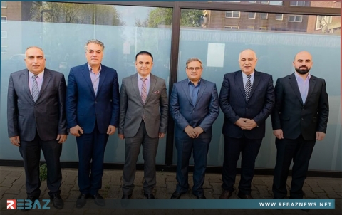 وفد من الكوردستاني - سوريا يجتمع مع منظمة أوروبا للحزب الديمقراطي الكوردستاني في ألمانيا