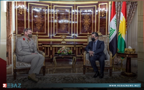 مسرور بارزاني يجتمع مع نائب القائد العام للتحالف في العراق وسوريا لبحث تهديدات داعش 