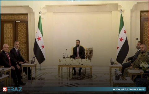 أحمد الشرع يستقبل وفدا تركيا برئاسة هاكان فيدان 