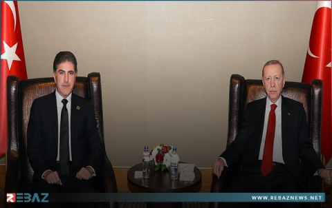 نيجيرفان بارزاني ورجب طيب أردوغان يبحثان العلاقات وأوضاع المنطقة
