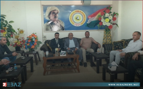 قامشلو... PDK-S يستقبل المهنئين بإطلاق سراح عضو الهيئة الاستشارية محمد أيو