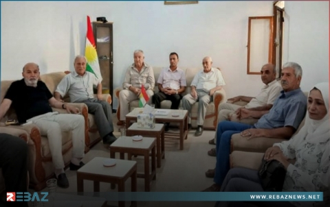 وفد من محلية المجلس الوطني الكوردي يزور مكتب PDK-S الجديد في عامودا