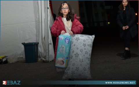 إقليم كوردستان يحدّد موعد انتهاء حملة التبرعات والاستمرار بإرسالها لمنكوبي الزلزال