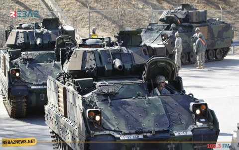 التحالف الدولي يكشف نيته نقل مركبات مشاة قتالية من نوع 