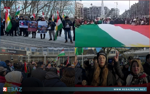 الجالية الكوردستانية تندد بالهـ.ـجوم الإيراني على أربيل في 15 مدينة أروبية 