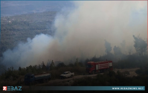 الدفاع المدني السوري يسيطر على عدة حرائق في الساحل السوري 