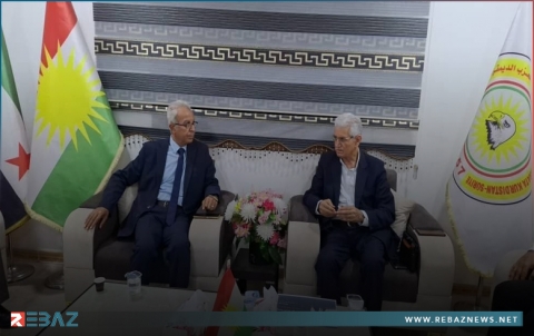 محمد إسماعيل يستقبل وفدا من اتحاد كتاب كوردستان سوريا 
