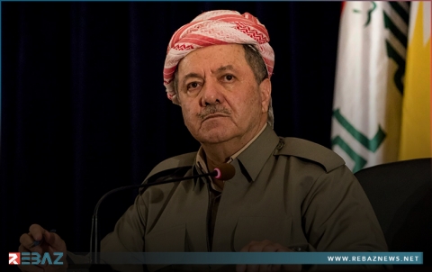 الرئيس بارزاني يبعث برسالة تعزية بوفاة 