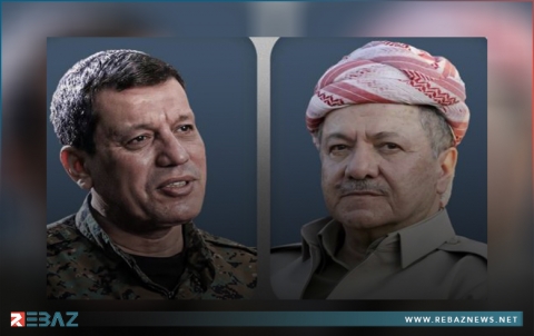 الرئيس بارزاني ومظلوم عبدي يجريان اتصالاً هاتفياً
