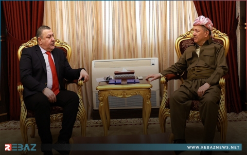 الرئيس بارزاني يستقبل آراس حبيب الأمين العام للمؤتمر الوطني العراقي 