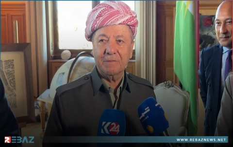 الرئيس بارزاني: العلاقات بين الشعب الكوردي والشعب الفرنسي تاريخية