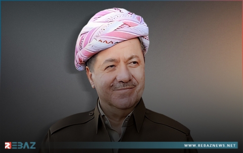 الرئيس بارزاني يهنئ شعب كوردستان بمناسبة حلول رأس السنة الجديدة 