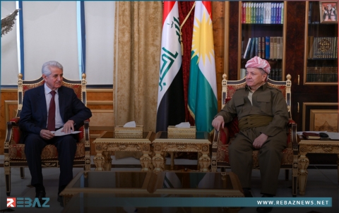 الرئيس بارزاني يجتمع مع الهيئة الرئاسية للمجلس الوطني الكوردي في سوريا