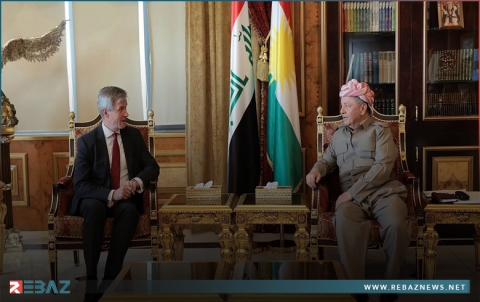 الرئيس بارزاني يستقبل ألبرشت فون فيتكه القنصل العام الألماني في أربيل
