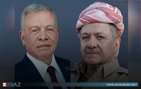 الرئيس بارزاني يوجّه رسالة تعزية إلى ملك الأردن عبد الله الثاني