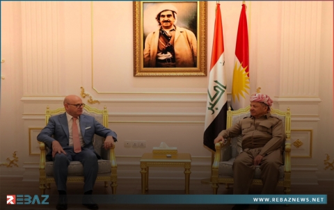 الرئيس بارزاني يستقبل القنصل العام الإيطالي في أربيل 