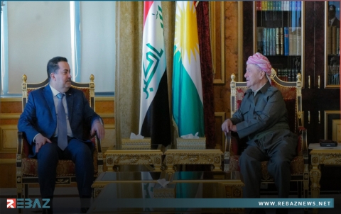  الرئيس بارزاني ومحمد شياع سوداني يؤكدان على معالجة المشكلات 