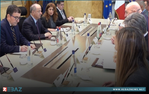 الرئيس بارزاني يلتقي مع غويدو كروسيتو وزير الدفاع الإيطالي 