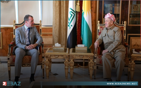 الرئيس بارزاني يؤكد على علاقات الصداقة بين شعب كوردستان والشعب الفرنسي