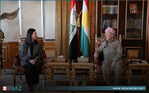 الرئيس بارزاني يستقبل مديرة مبادرة العراق في المجلس الأطلسي