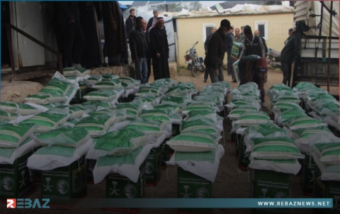 وصول شحنة جديدة من المساعدات السعودية إلى سوريا 