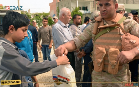 لأول مرة.. العسكريون الروس يدخلون مدينة الرقة