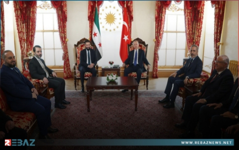 رجب طيب أردوغان يستقبل أحمد الشرع في إسطنبول 