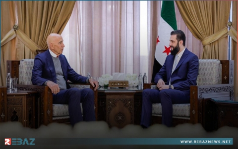 الشرع وتوماس باراك يبحثان سبل تعزيز التعاون الاقتصادي بين سوريا وأمريكا 