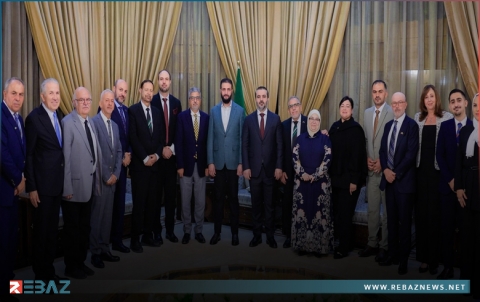 الشرع يشكر المجلس السوري-الأمريكي على مبادراتهم لرفع العقوبات عن سوريا