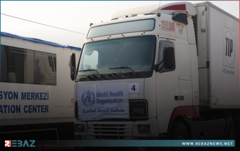 الصحة العالمية ترسل عشرات الأطنان من المواد الطبية إلى سوريا