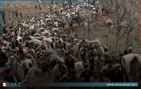 الذكرى الـ34 للهجرة المليونية لشعب كوردستان 