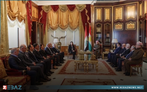 وفد إمرالي ينقل مضمون رسالة عبدالله أوجلان إلى الرئيس بارزاني 