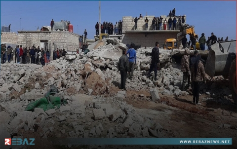 ثمانية جرحى من مهجّري عفرين بانفجار في 