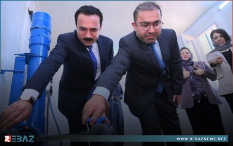 أربيل تُدخل أكبر بئر ماء إلى الخدمة في ناحية قوشتبة