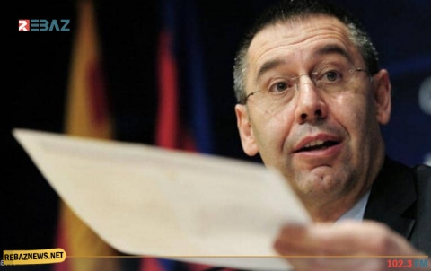 رئيس برشلونة يوضح موقفه من الاستقالة بعد 