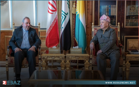 الرئيس بارزاني يبحث مع السفير الإيراني الأوضاع العامة في المنطقة
