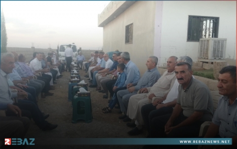 وفد من الديمقراطي الكوردستاني - سوريا يزور علي خنجر بمناسبة إطلاق سراحه من سجـ.ـون PYD 