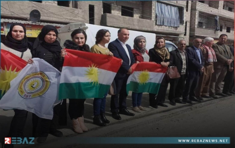 قامشلو... الحزب الديمقراطي الكوردستاني - سوريا يستذكر مجزرة حلبجة