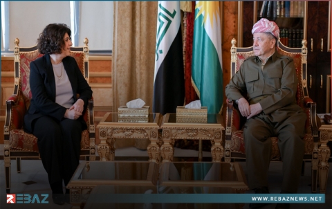وفد برلماني ألماني يشيد بدور الرئيس بارزاني في حماية الشعب الكوردي بغربي كوردستان 