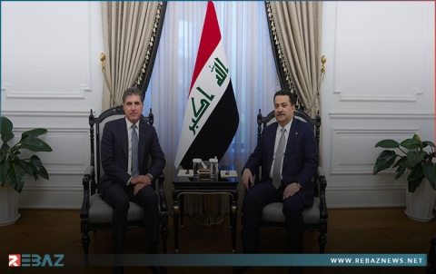 رئیس إقلیم كوردستان ورئیس مجلس وزراء العراق یناقشان عدة مواضيع مهمة