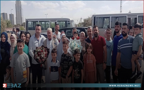 وصول القافلة الأولى من حجاج كوردستان سوريا إلى أربيل