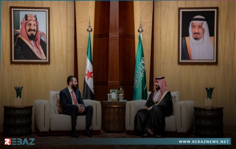 أحمد الشرع ومحمد بن سلمان يبحثان العلاقات الثنائية بين سوريا والسعودية 