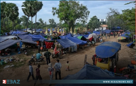 نزوح أكثر من 500 ألف شخص في كمبوديا جراء الاشتباكات الحدودية مع تايلاند 