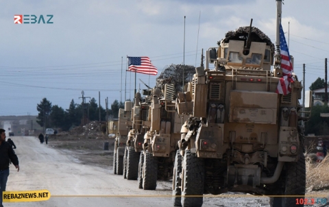 التحالف الدولي يدخل قافلة عسكرية إلى كوردستان سوريا