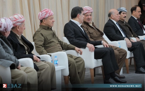 وفد من قيادة PDK-S يقدم واجب العزاء للرئيس بارزاني بوفاة شقيقته